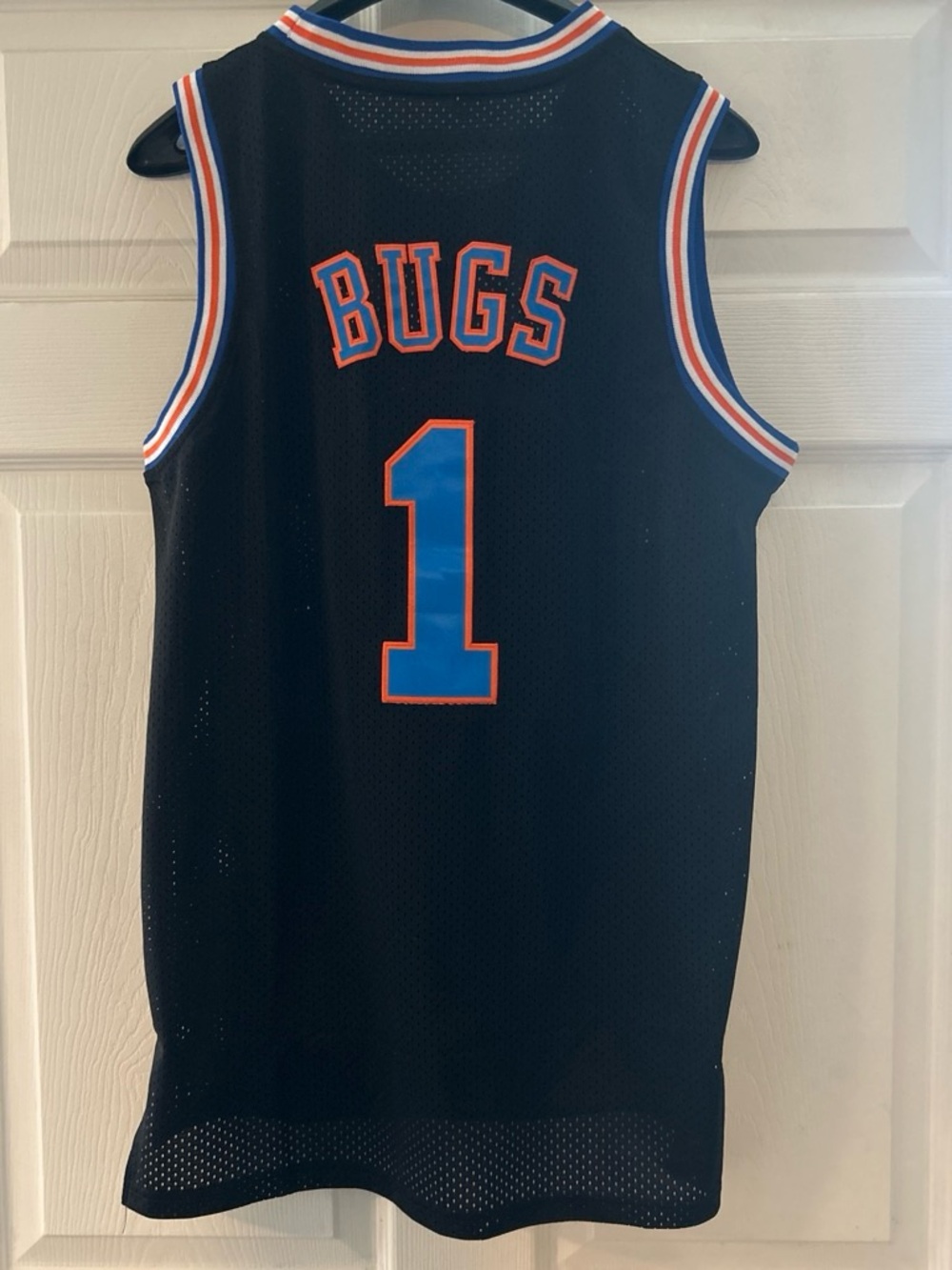Source Unknown Black Tune Squad Tank with Blue and Orange Logo - Picture 3 of 3